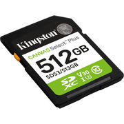 Kingston Technology Canvas Select Plus Gen3 512 GB SD UHS-I 10.razred
