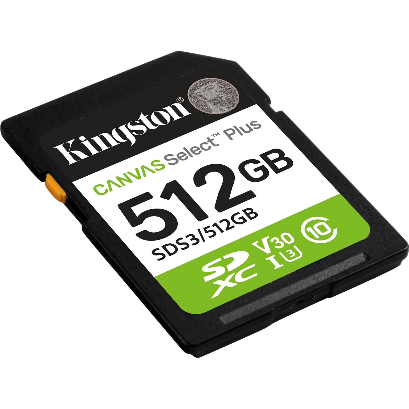 Kingston Technology Canvas Select Plus Gen3 512 GB SD UHS-I 10.razred