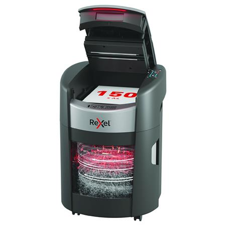 Rexel 2025150MEU uređaj za usitnjavanje papira Sjeckanje mikro rezom 55 dB 22,5 cm Crno