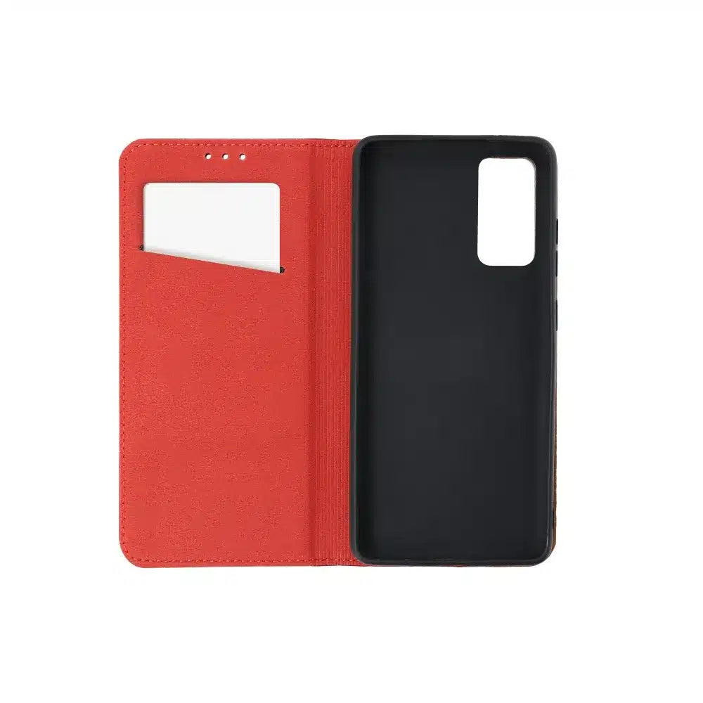 Kožené pouzdro SMART PRO pro XIAOMI Redmi NOTE 12 PRO 5G vínové