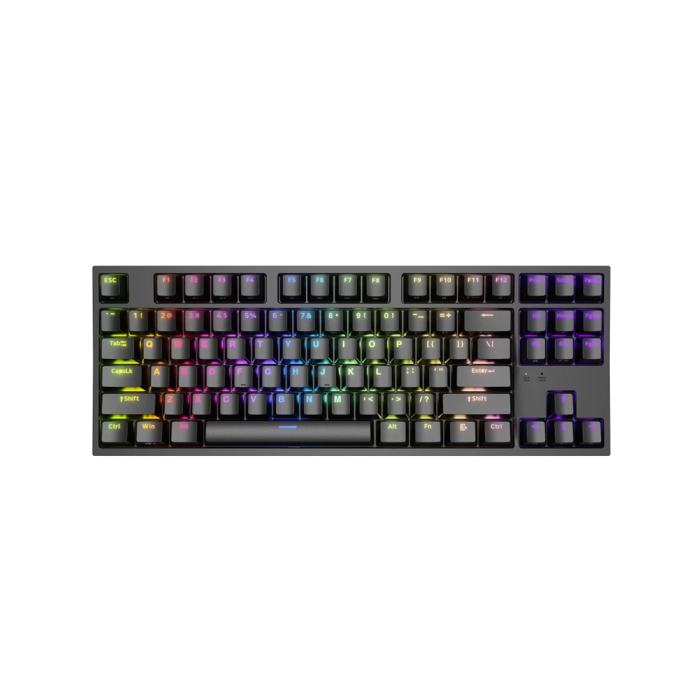 GENESIS Thor 404 TKL US Kailh Box Brown v2 tipkovnica Igranje USB QWERTY US Engleski Crno