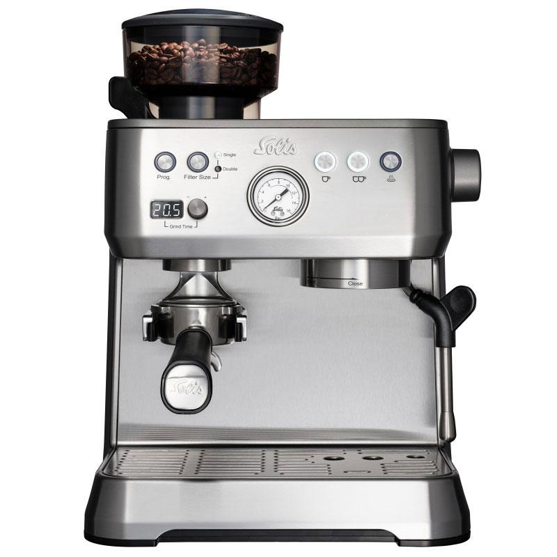 Solis Grind & Infuse Perfetta Silver espresso aparat
