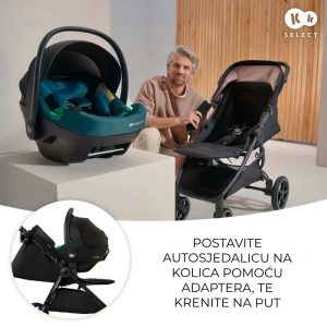Kinderkraft sportska kolica Mitzy, Jade Green