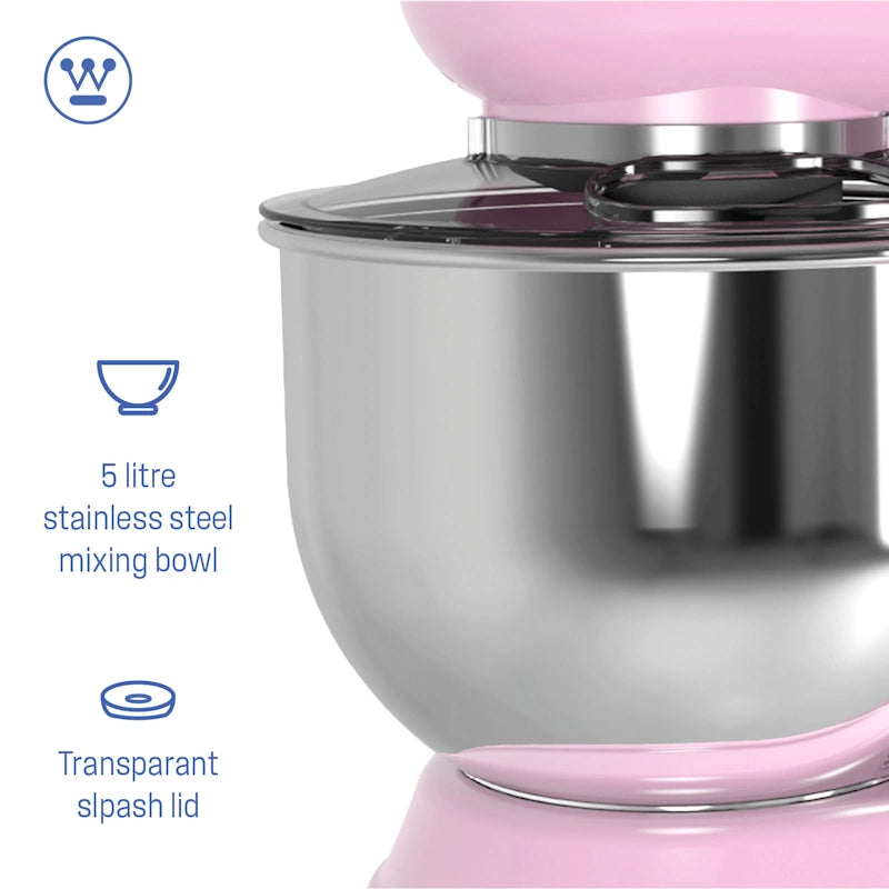 Westinghouse Retro Pink samostojeći mikser