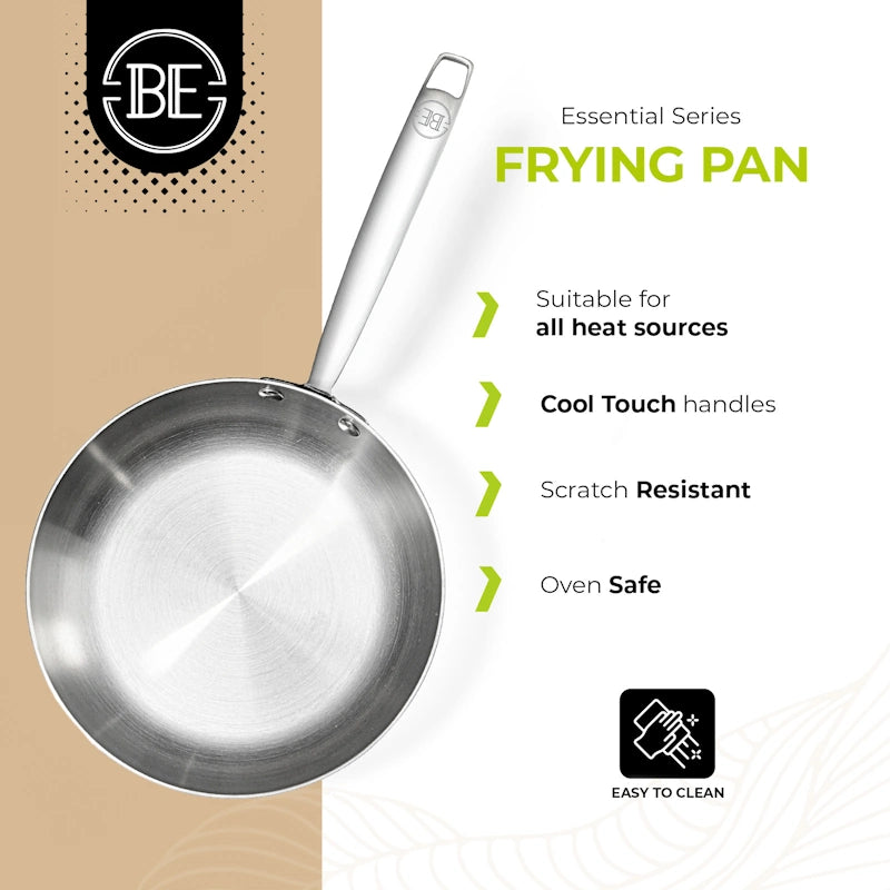 BE Living Tava Stainless Steel 20 cm nehrđajući čelik