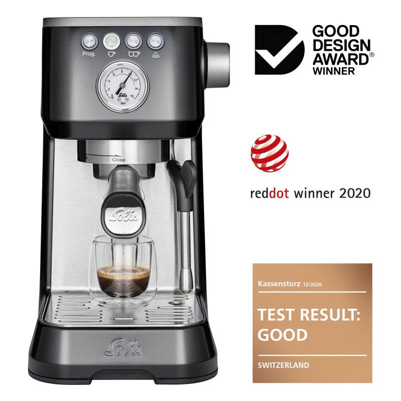 Pákový kávovar Solis Barista Perfetta Plus Black