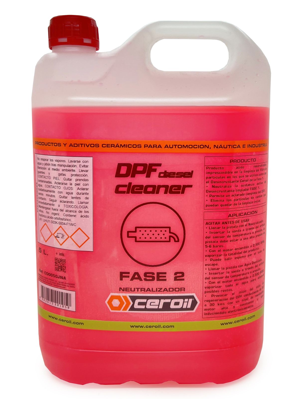 Sada pro 2fázové čištění filtru pevných částic (DPF/FAP) – 5l + 5l