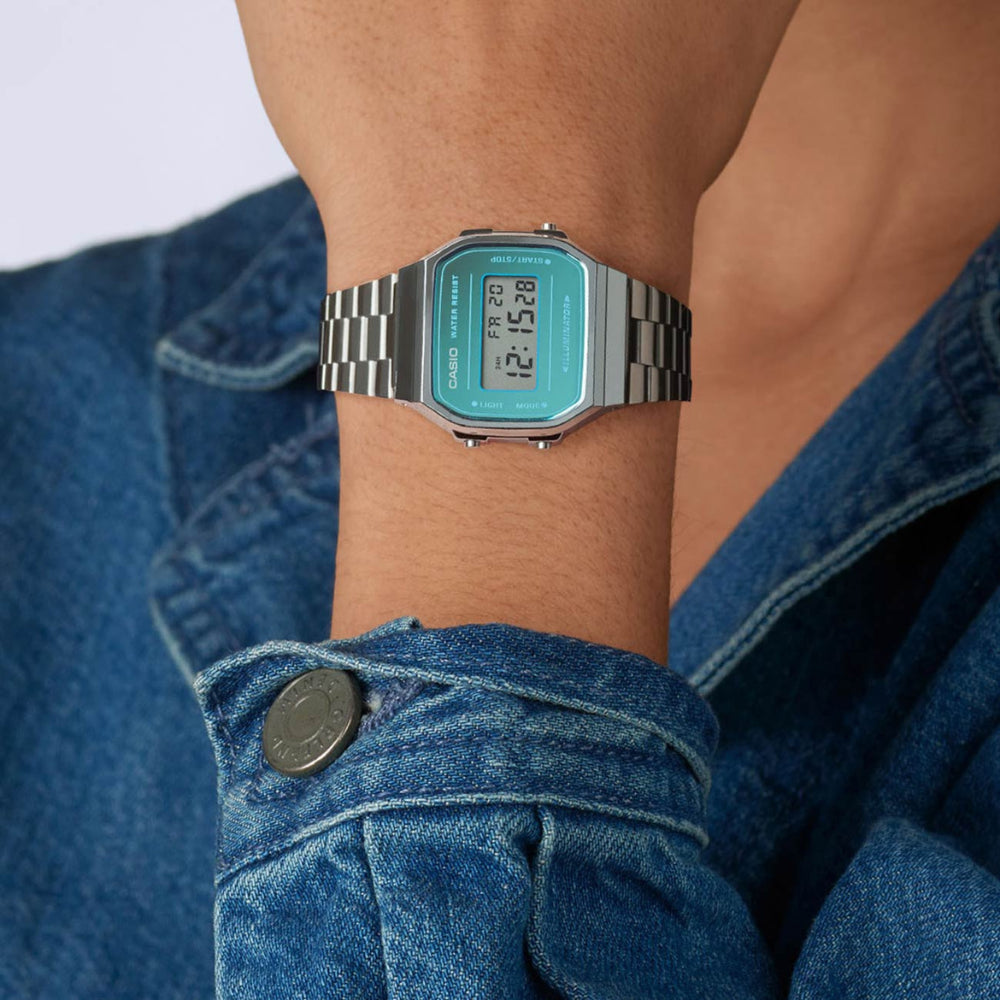 NÁRAMKOVÉ HODINKY CASIO A168WEM-2EF