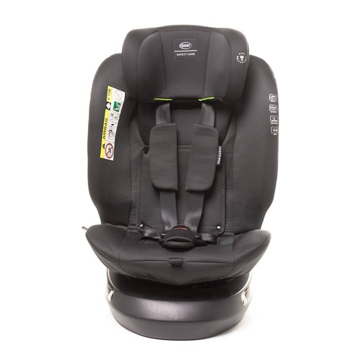 4BABY autosjedalica Matt-fix black