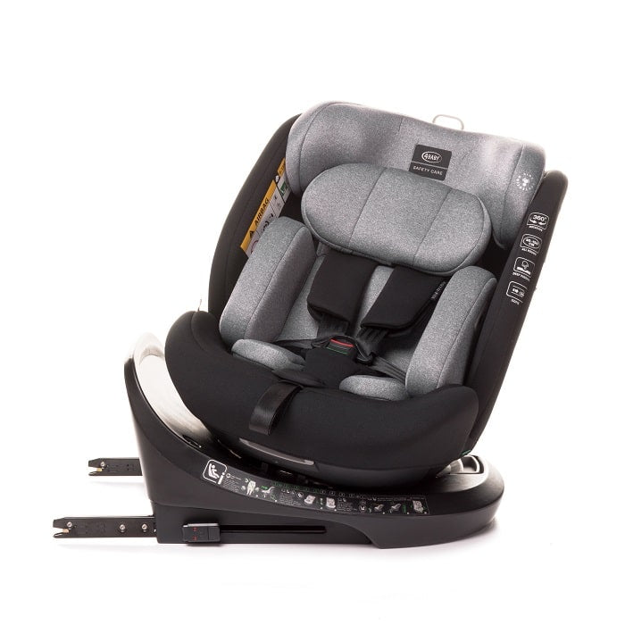4BABY autosjedalica Roto-fix grey