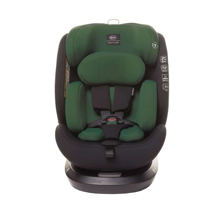 4BABY autosjedalica Roto-fix dark green