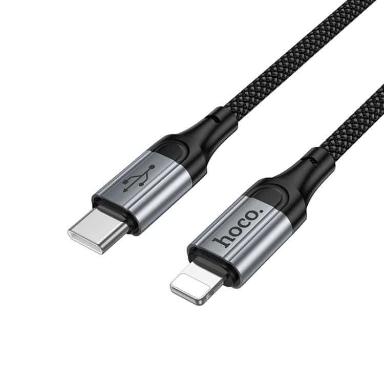USB C na Lightning kabel Hoco PD 27W 1.5m X121 crni
