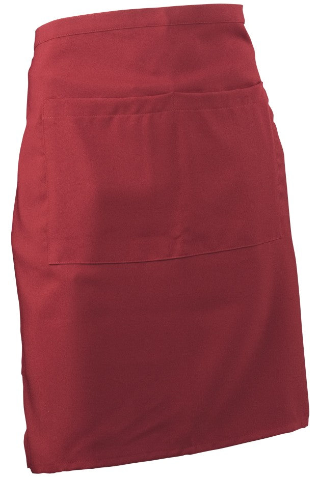 Pregača za konobare kratka bordo