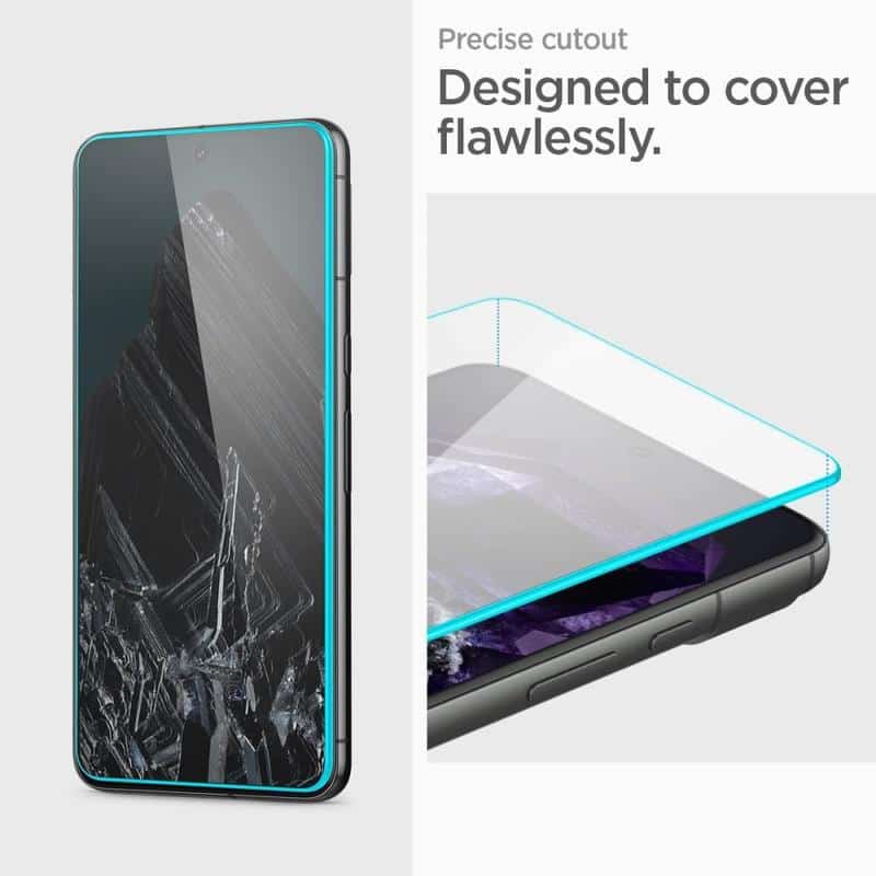 Spigen - Glas.tR Align Master (2 ks) pro Google Pixel 8 Pro - Clear