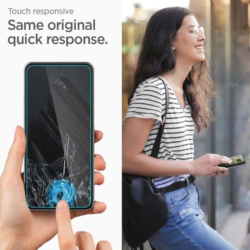 Spigen - Glas.tR Align Master (2 ks) pro Google Pixel 8 Pro - Clear