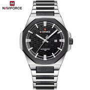 Sat NAVIFORCE ST-38662 - Crna / Srebrna KP38662