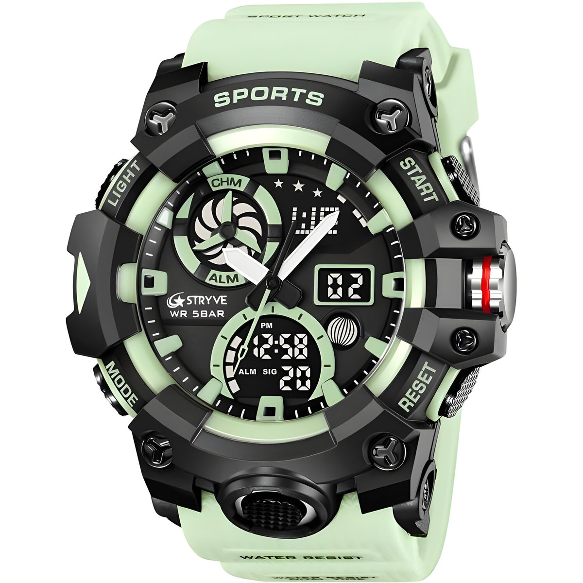 Sat STRYVE HU-38688 - Svijetlo Zelena / Crna KP38688