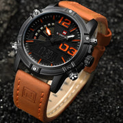 Sat NAVIFORCE WA-2841 - Smeđi / Crni KP2841