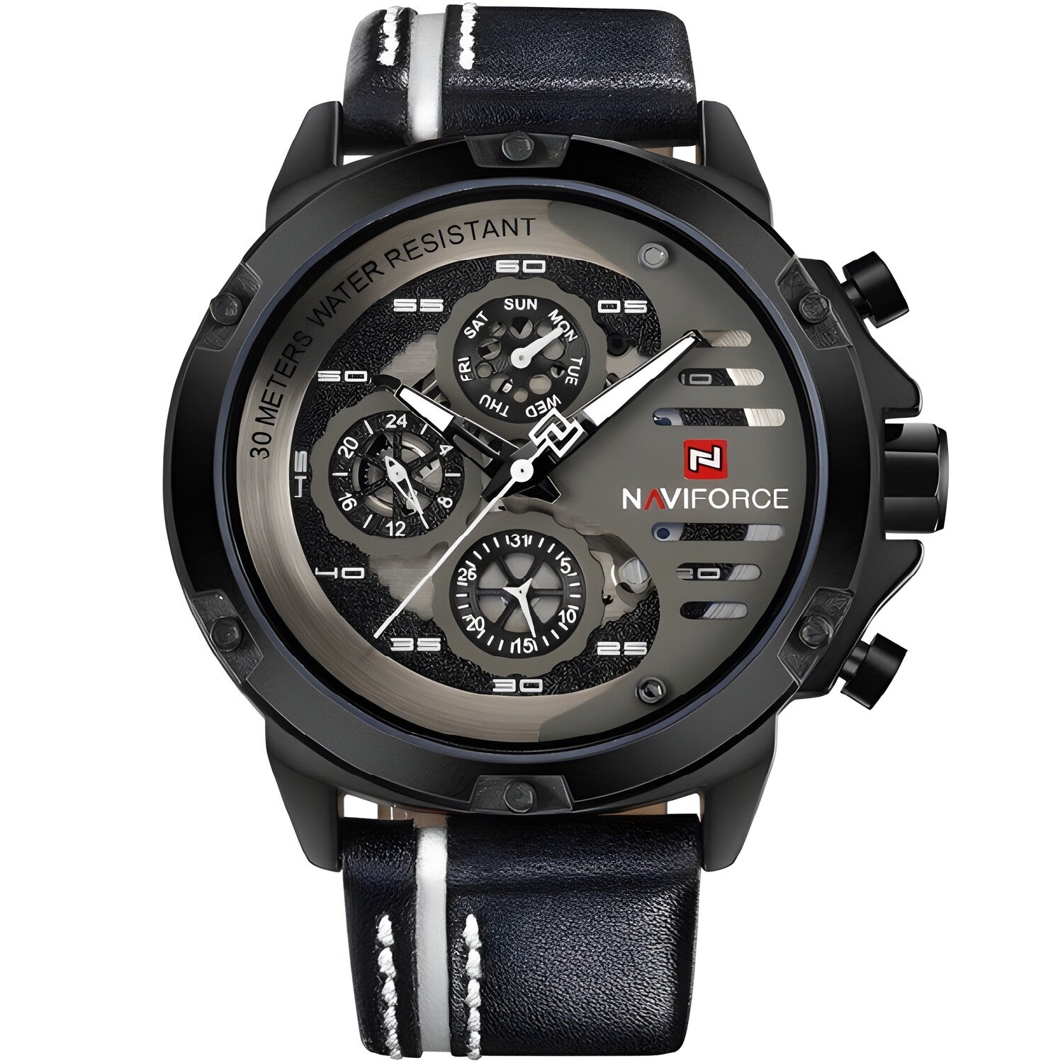 Sat NAVIFORCE PR-2843 - Crni / Sivi KP2843