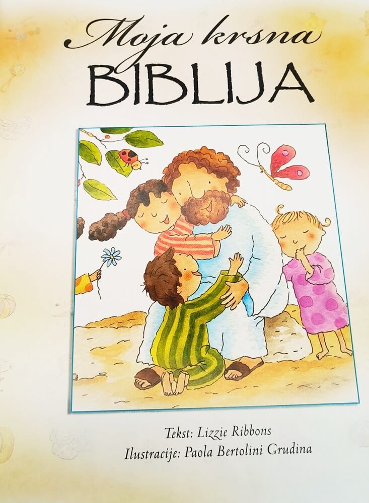 Personalizovaná Moje křestní Bible