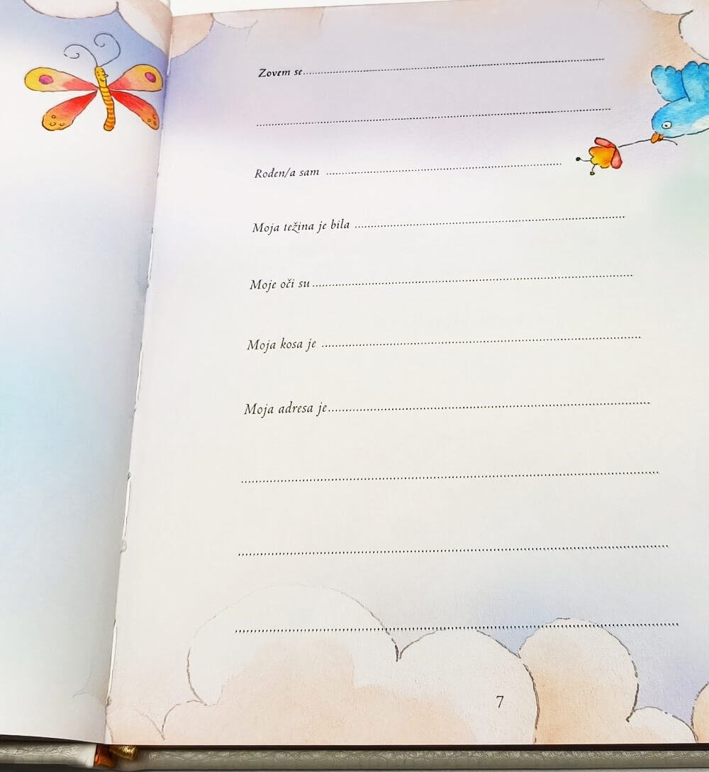 Personalizovaná Moje křestní Bible