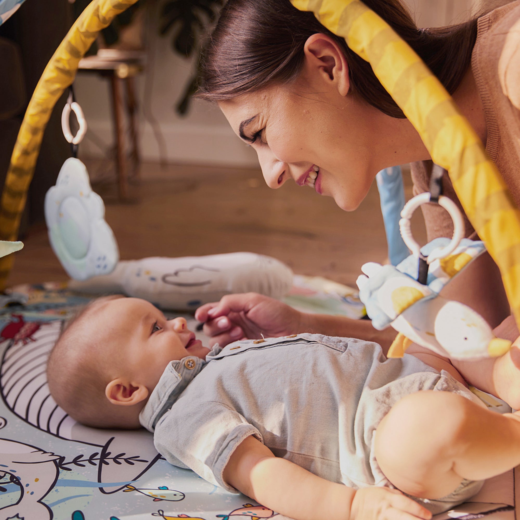 Kinderkraft Edukativna igraonica za bebe SmartPlay Sea