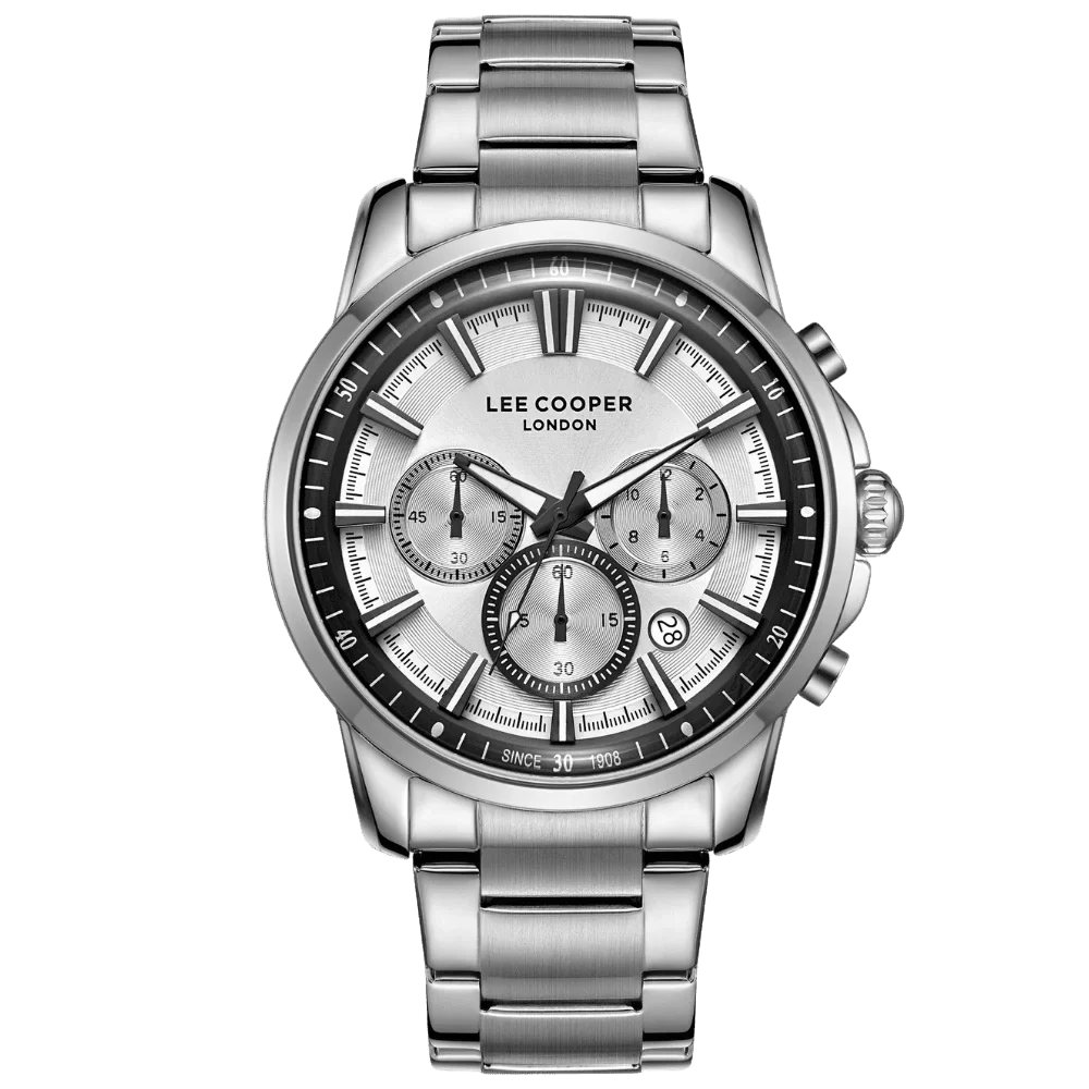 RUČNI SAT LEE COOPER 8068 - Brojčanik srebrna