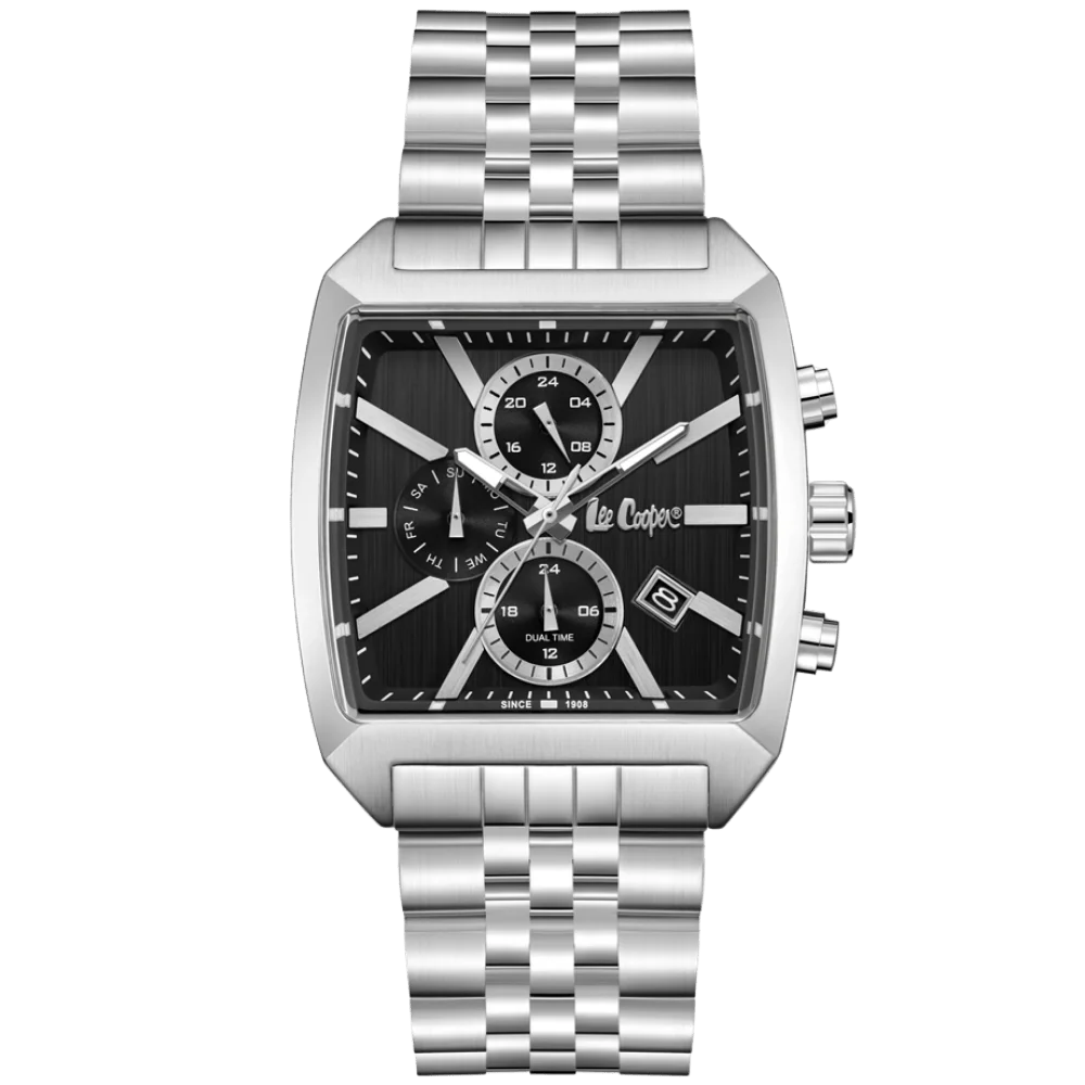 RUČNI SAT LEE COOPER 8139 - Brojčanik crna