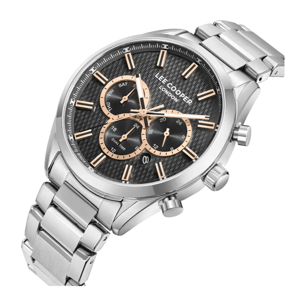 RUČNI SAT LEE COOPER 8153 - Brojčanik siva