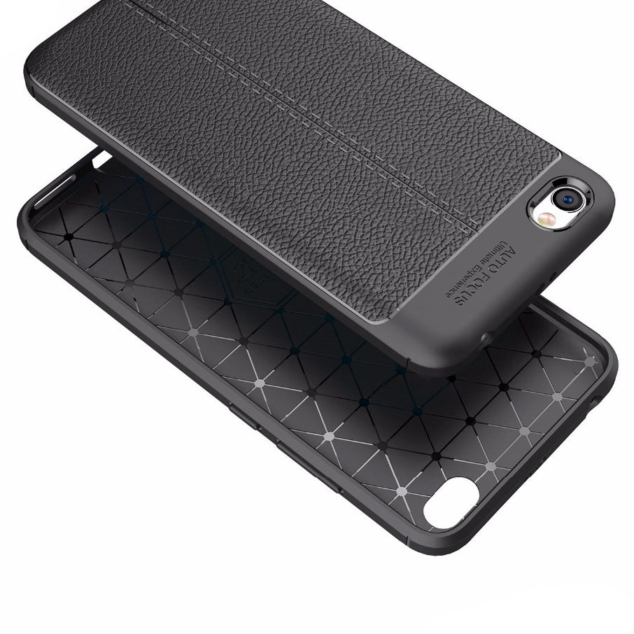 Série pružných pouzder Litchi Pattern pro Xiaomi Redmi 5A