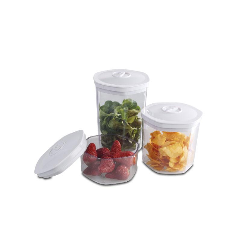 Solis Hexagonal Vacuum Food Containers