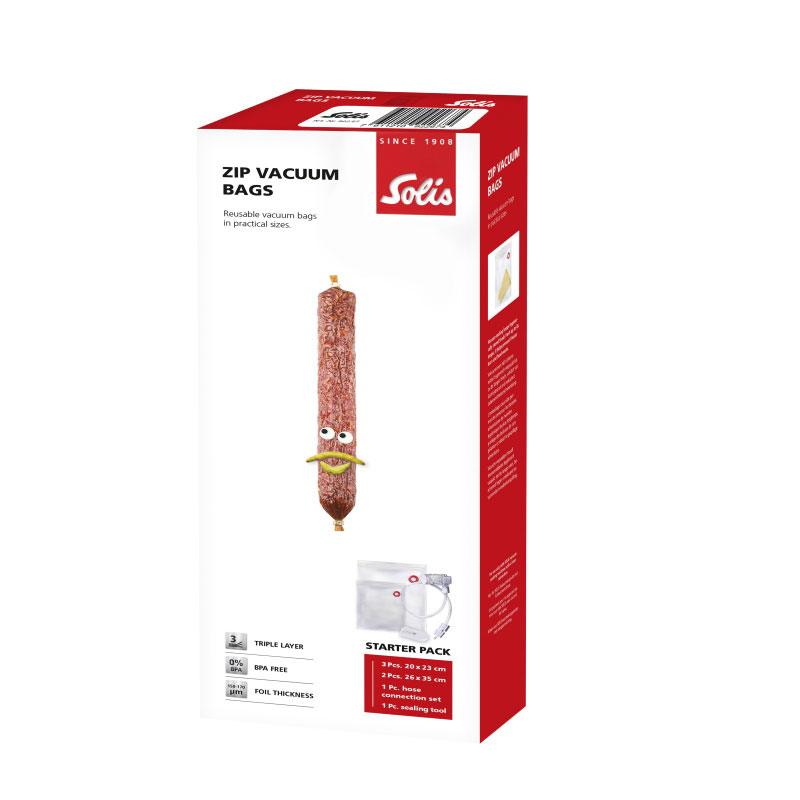 Solis Zip Vacuum Bags Starter Set