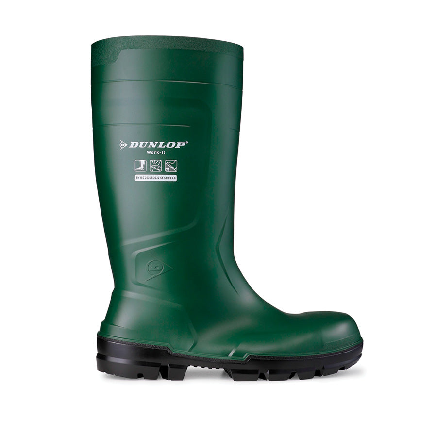 Zaštitna čizma Dunlop WORK - IT S5 zelena