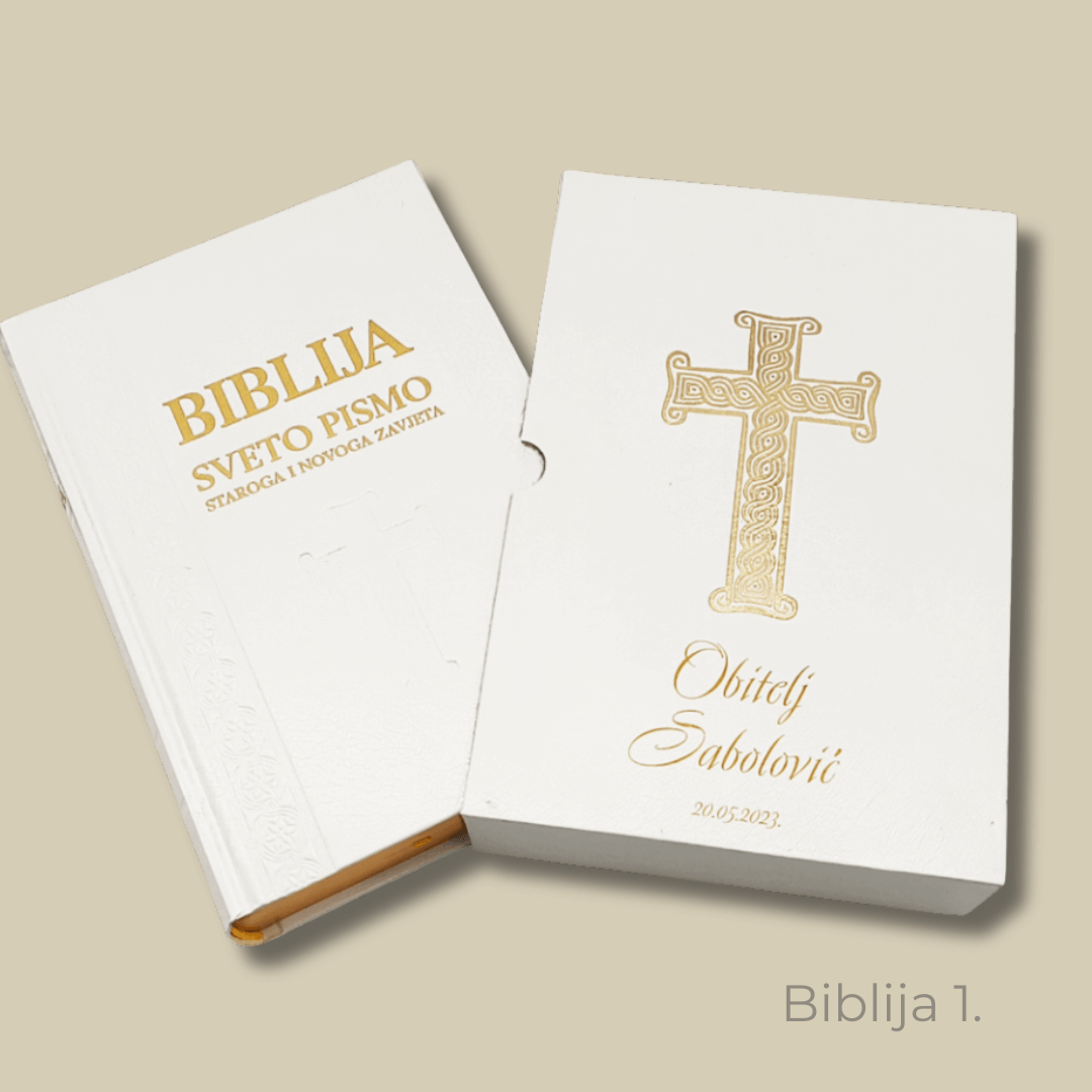 Personalizovaná Bible – Perfektní dárek ke svatbě nebo kolaudaci nového domova