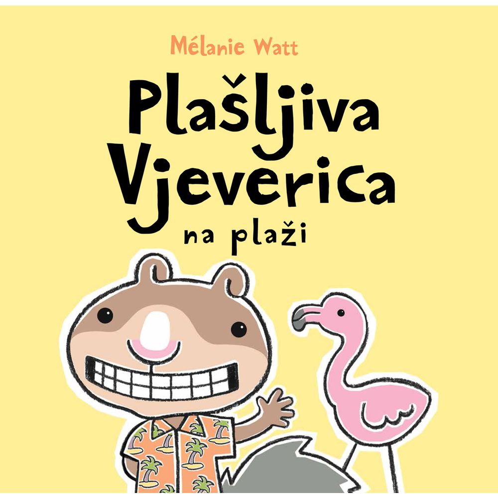 Plachá Veverka na pláži
