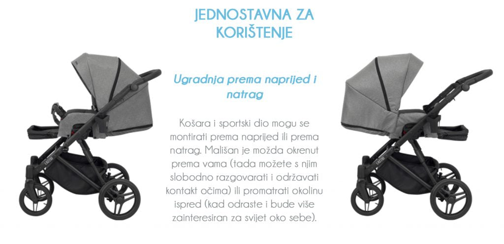 Dječja kolica Kunert Lazzio Premium Copper, boja 10 3u1 B