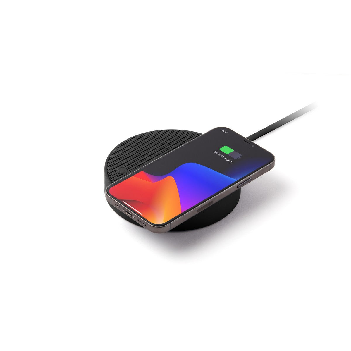 Lexon OSLO ENERGY+ Wireless Punjač 10W QI + 5W Bluetooth Zvučnik CRNI