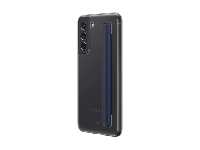 Samsung Original Slim Strap Cover pro Galaxy S21 FE Dark Gray