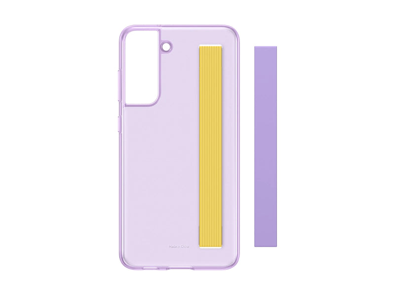 Samsung Original Slim Strap Cover pro Galaxy S21 FE levandulová