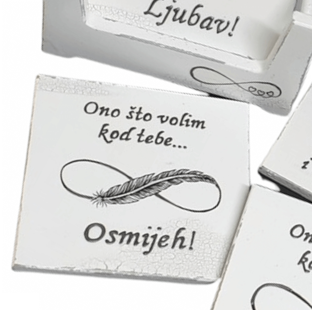 Personalizované podtácky s inspirativními zprávami – perfektní dárek pro vaše blízké! Š16312