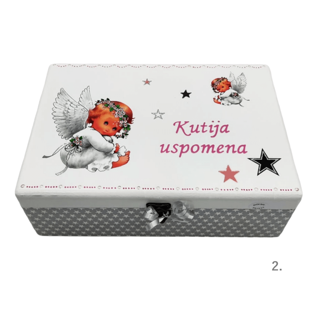 Personalizirana Kutija uspomena – Savršen poklon za rođenje djeteta, rođendan - 2. - 154169