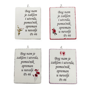 Bůh je naše útočiště a síla... Š12464 Magnet