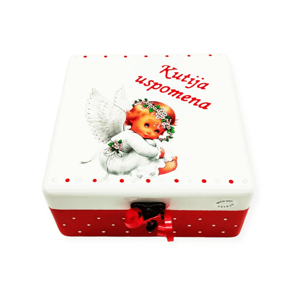 Dárek k narození dítěte! Krabička na památku Š16533
