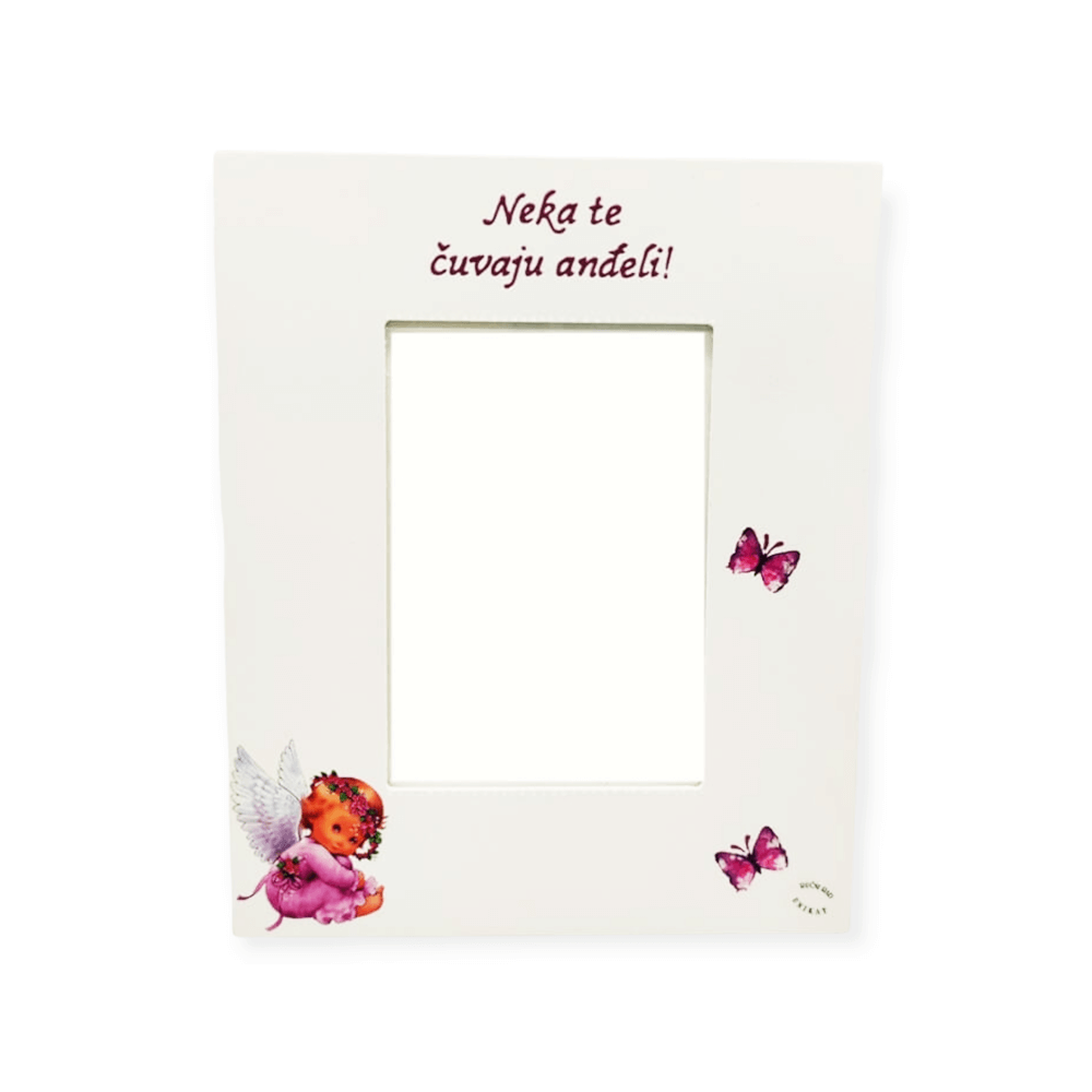Okviri za rođenje, krštenje i rođendan – Personalizirani pokloni za najvažnije trenutke - 13. Neka te čuvaju anđeli - 15140