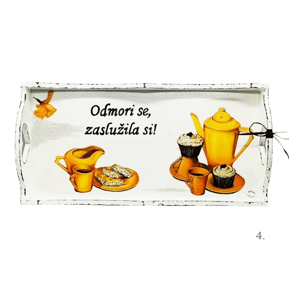 Personalizované podnosy se vzkazem „Odpočiň si, zasloužíš si to!“ – dárek pro duši i tělo – 4. – 16135