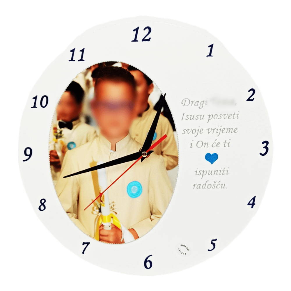 Personalizované hodiny pro narozeniny, První svaté přijímání – Učiňte okamžiky nezapomenutelnými - 5. - 1724