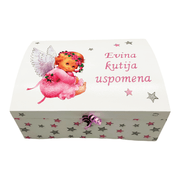 Dárek ke křtu, narození miminka Krabička na vzpomínky Š16727