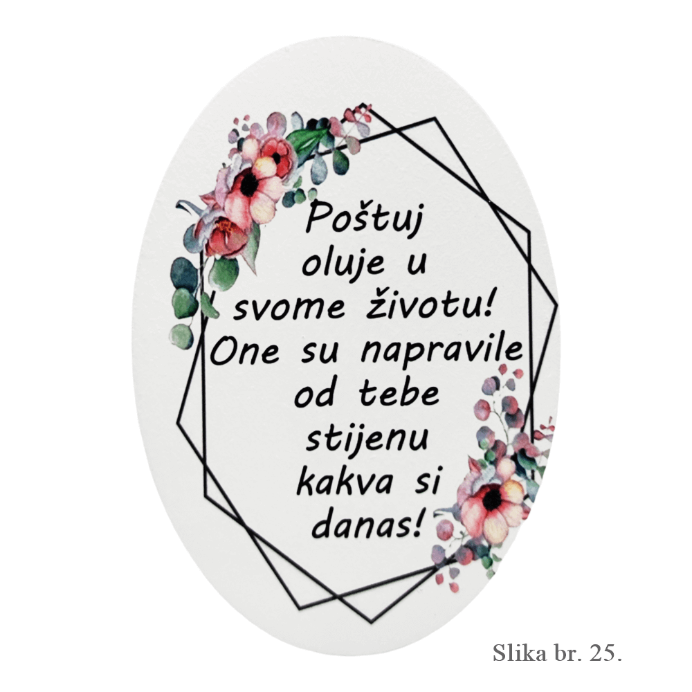 Motivační nástěnné dekorace s inspirativními zprávami
