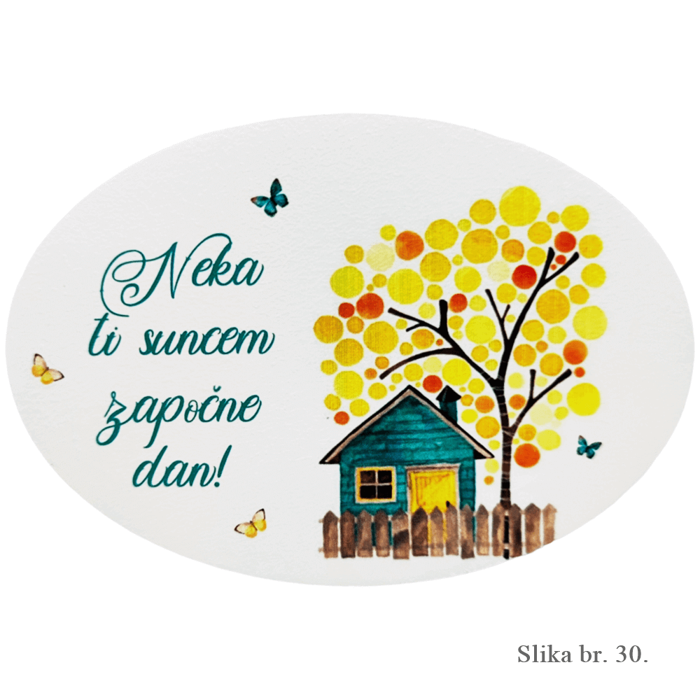 Motivační nástěnné dekorace s inspirativními zprávami
