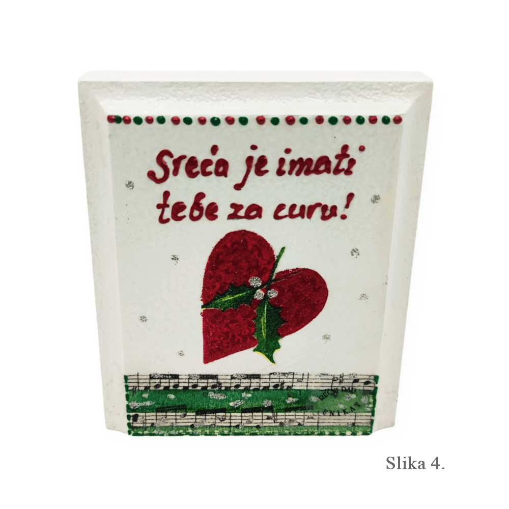 Rasprodaja Božićnih Slika s Rukom Pisanim Porukama! 🎄   Š00658